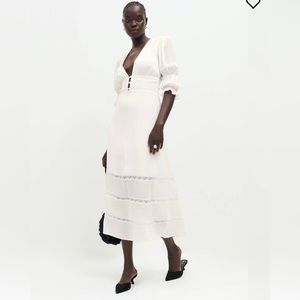 Reformation Ginny Dress (White)